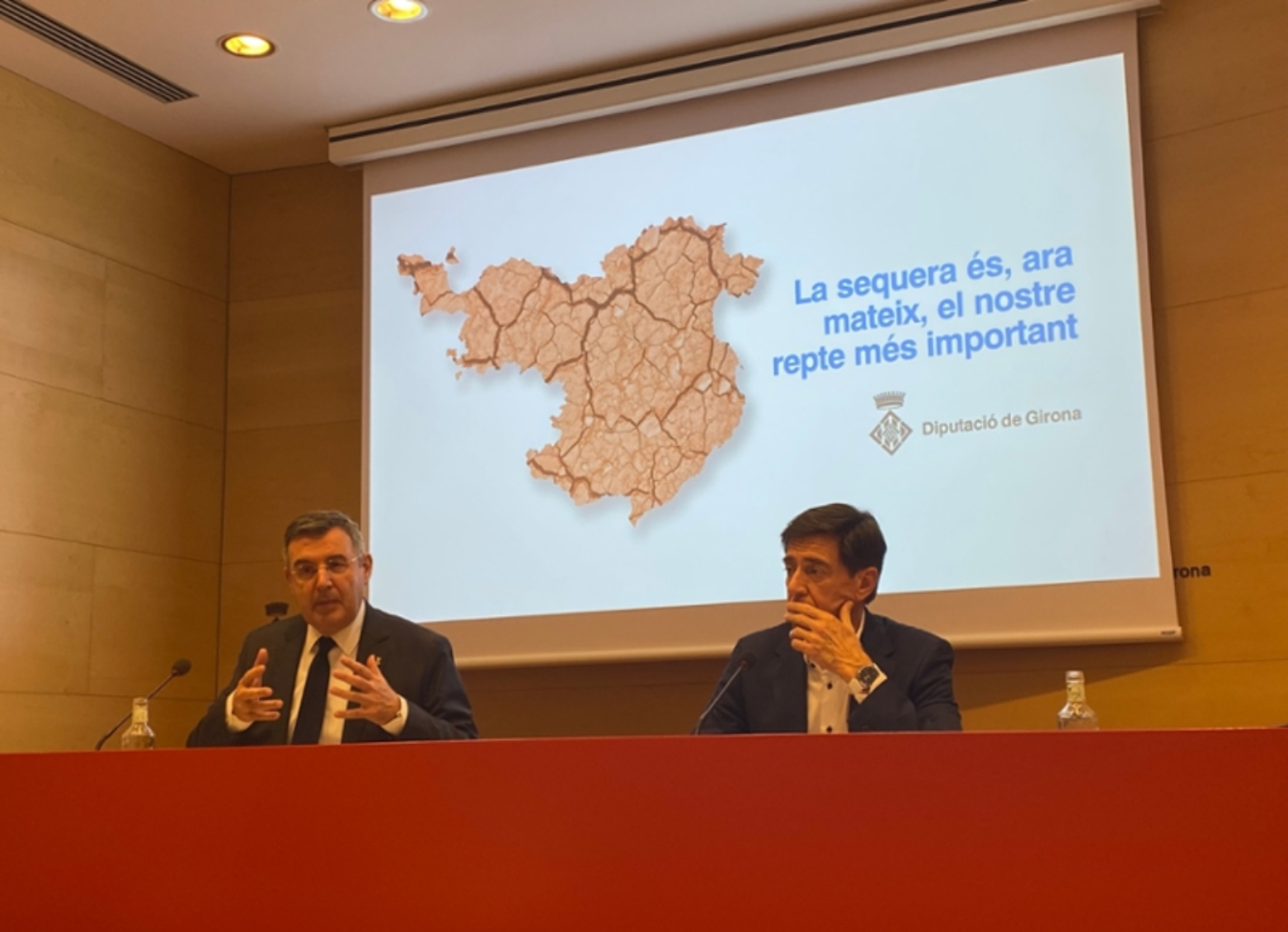 Inversió de 4,5 M € en accions de xoc per fer front a la sequera al litoral i al prelitoral de les comarques gironines