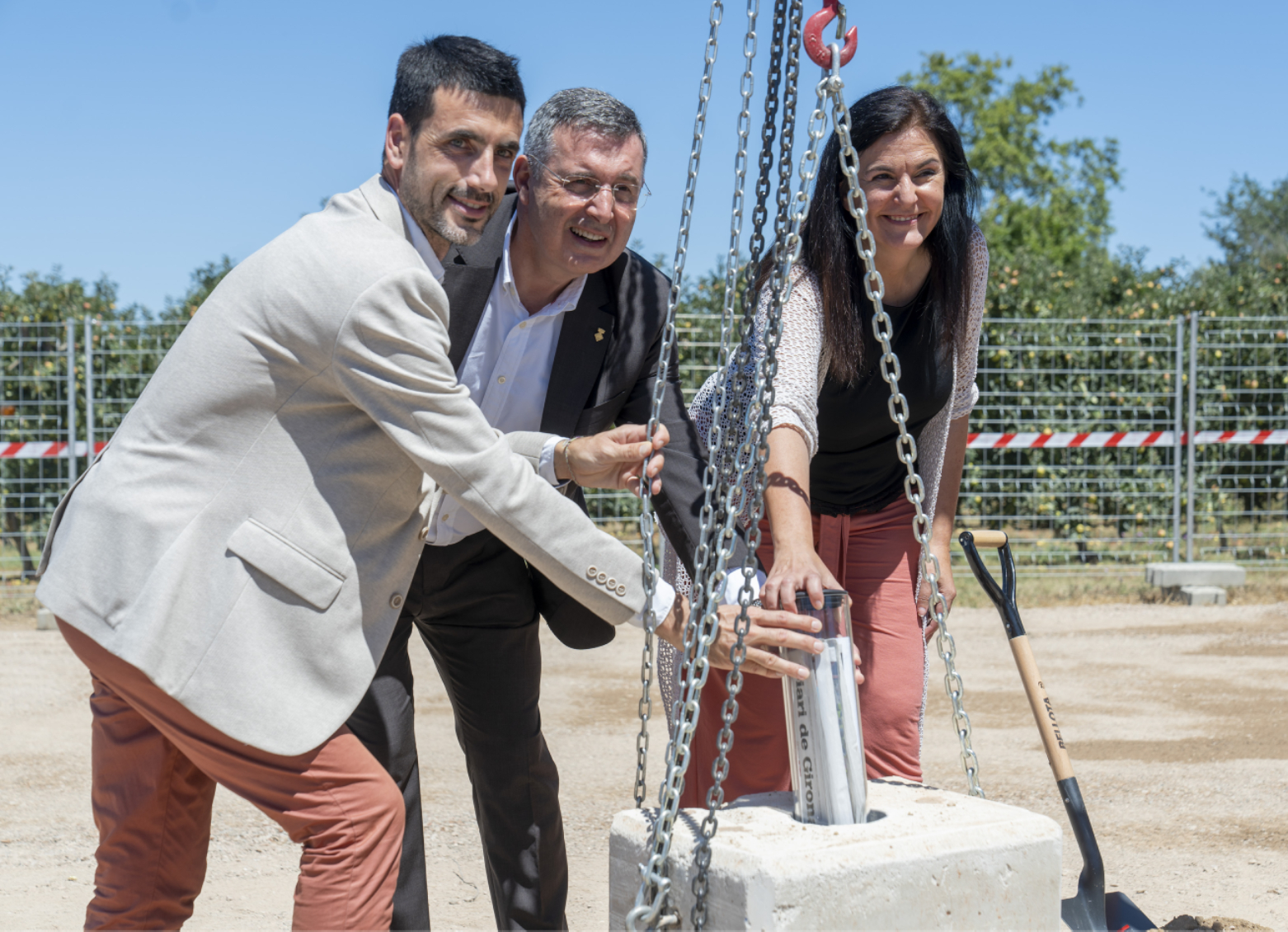 Iniciadas las obras para garantizar el abastecimiendo y la calidad del agua en L’Escala