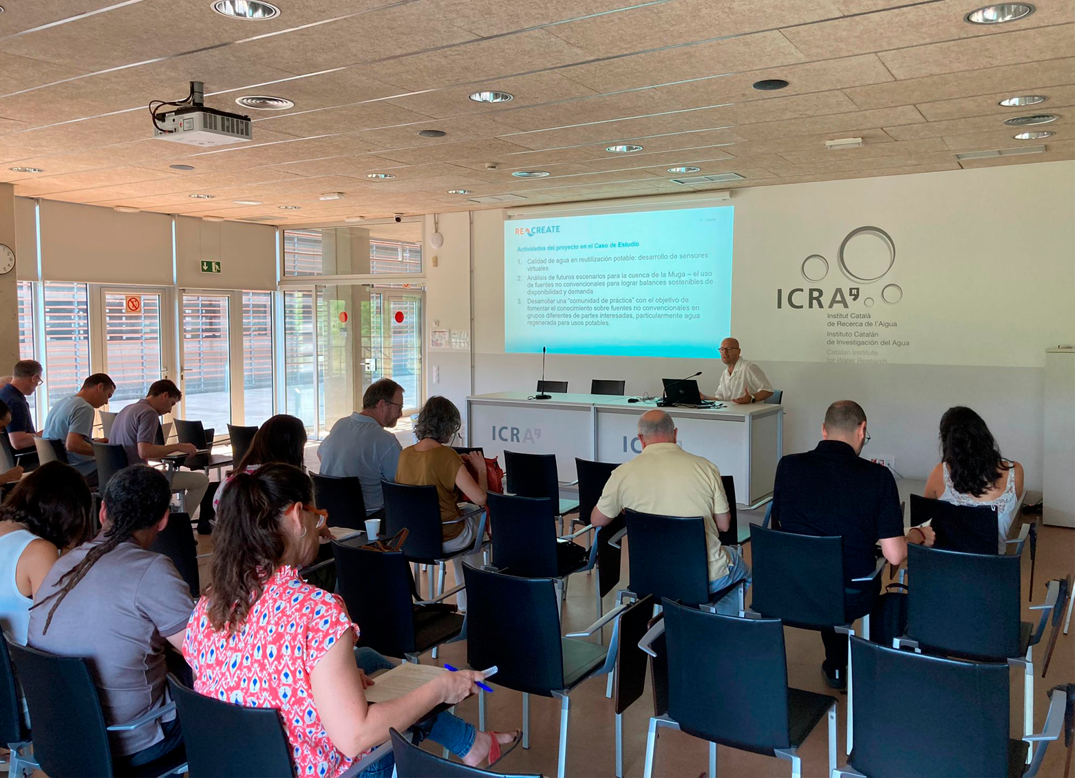 Strengthening water resilience, the objective of the RECREATE project