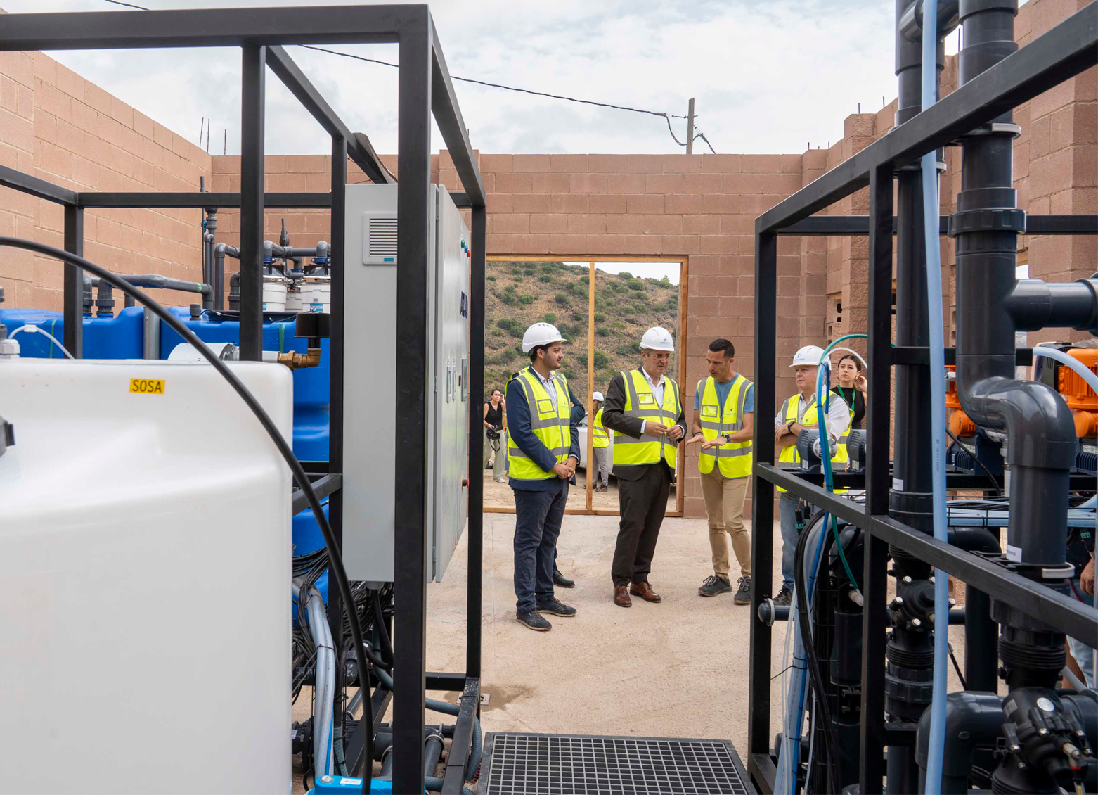 Improvements in the Portbou water supply system